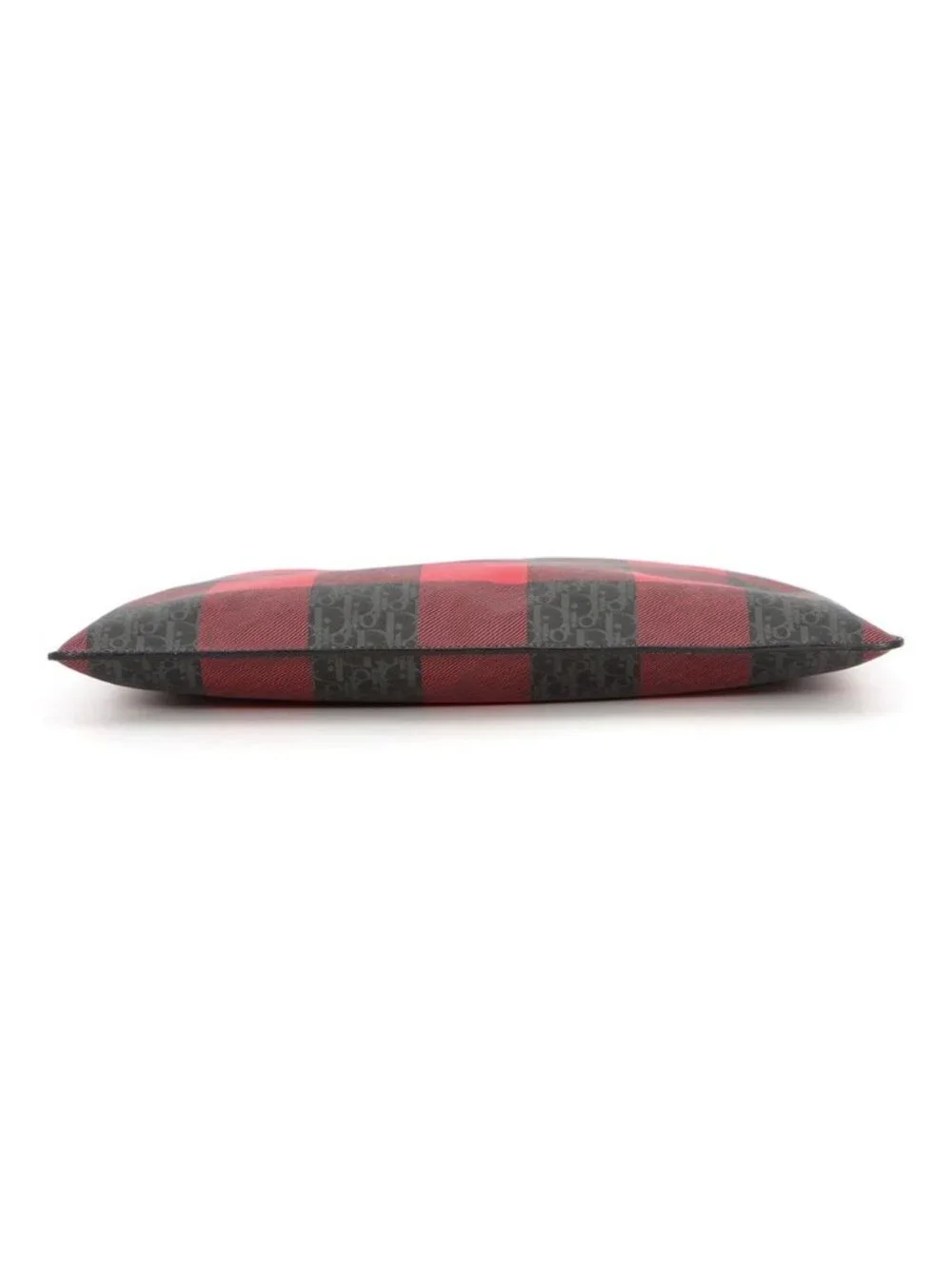 Dior Clutch Homme Trotter Plaid Black